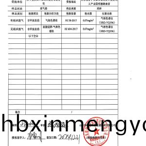 檢(jian)測報(bao)告(2024.12.31)